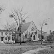 Grace Church before the clock tower