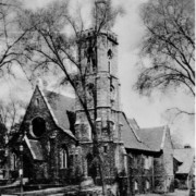 Grace Church with clock tower added