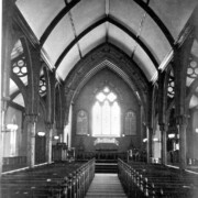Grace Church interior c1880