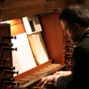 Dick Damon at the organ 2018